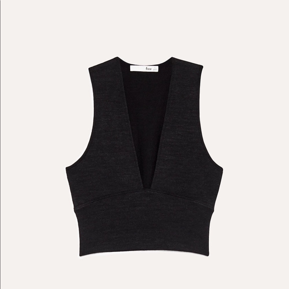 Wilfred free cropped v neck